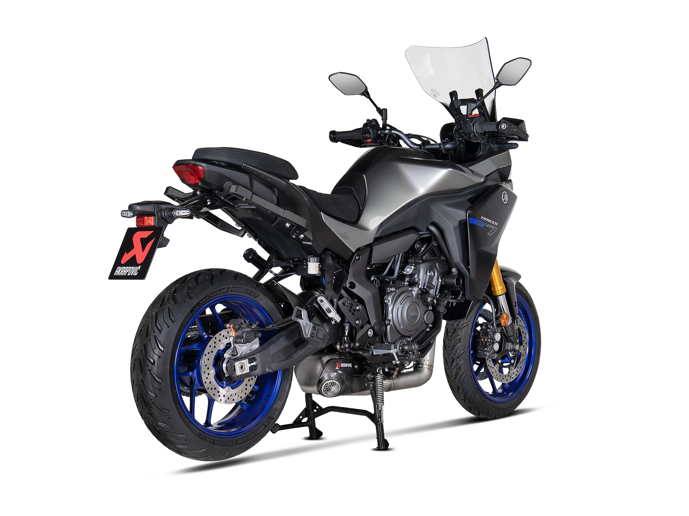 AKRAPOVIC SCARICO INOX OMOLOGATO YAMAHA MT 07 / FZ 07 TRACER 7 / GT 2020-26 - AKRAPOVIC immagine 5