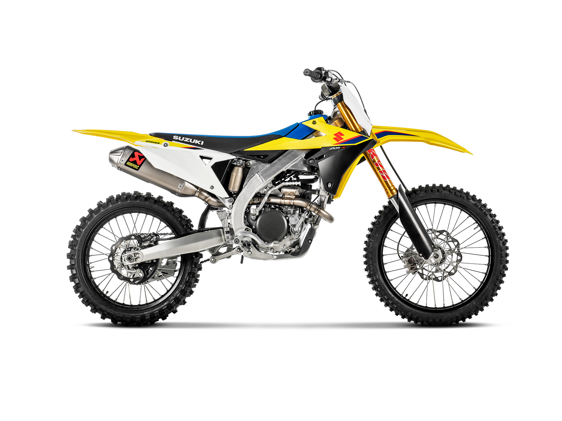 AKRAPOVIC SCARICO COMPLETO TITANIO SUZUKI RM Z 250 2018-26 - AKRAPOVIC immagine 2
