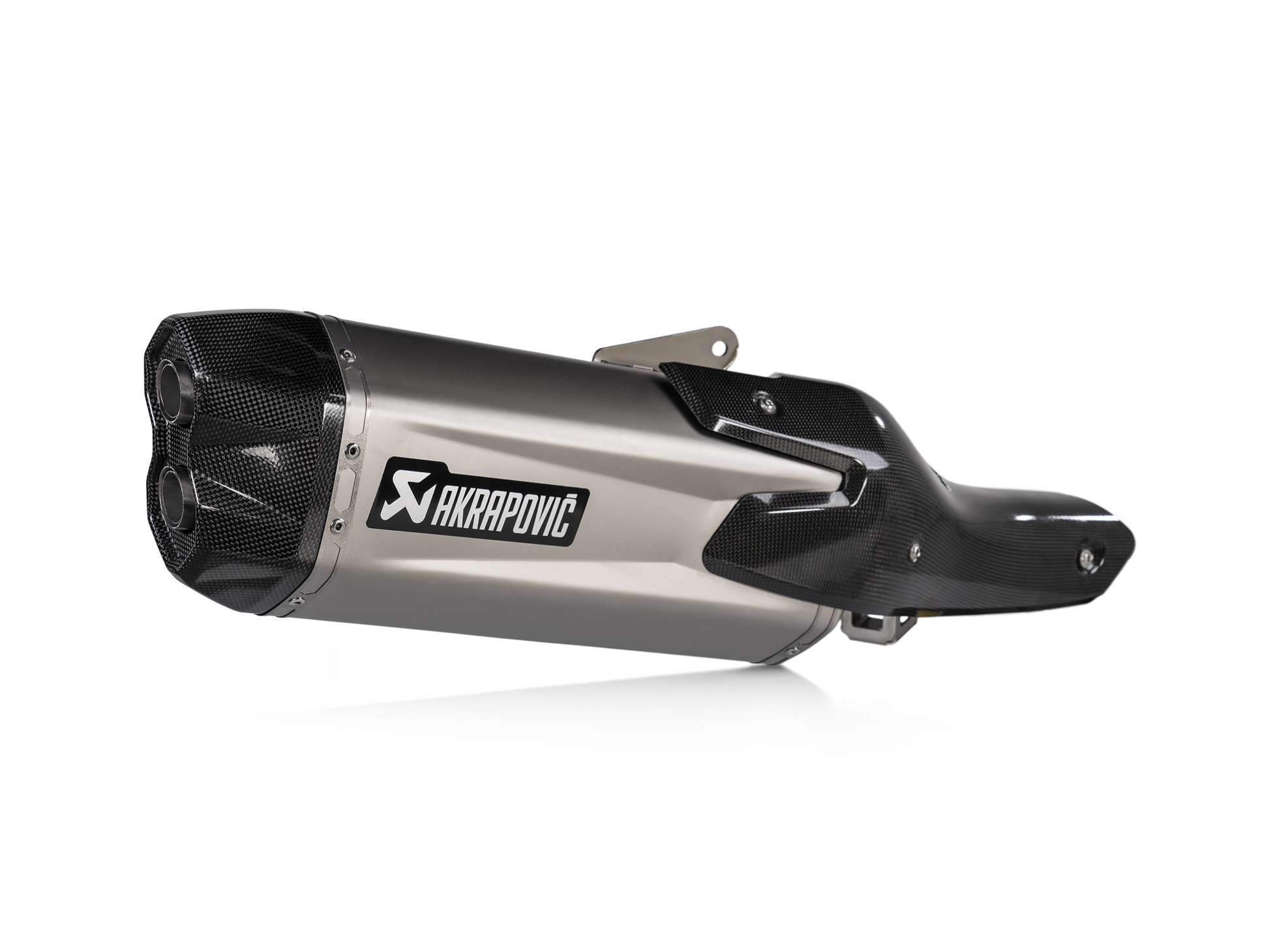 AKRAPOVIC TERMINALE TITANIO OMOLOGATO HONDA NT1100 2022-26 - AKRAPOVIC