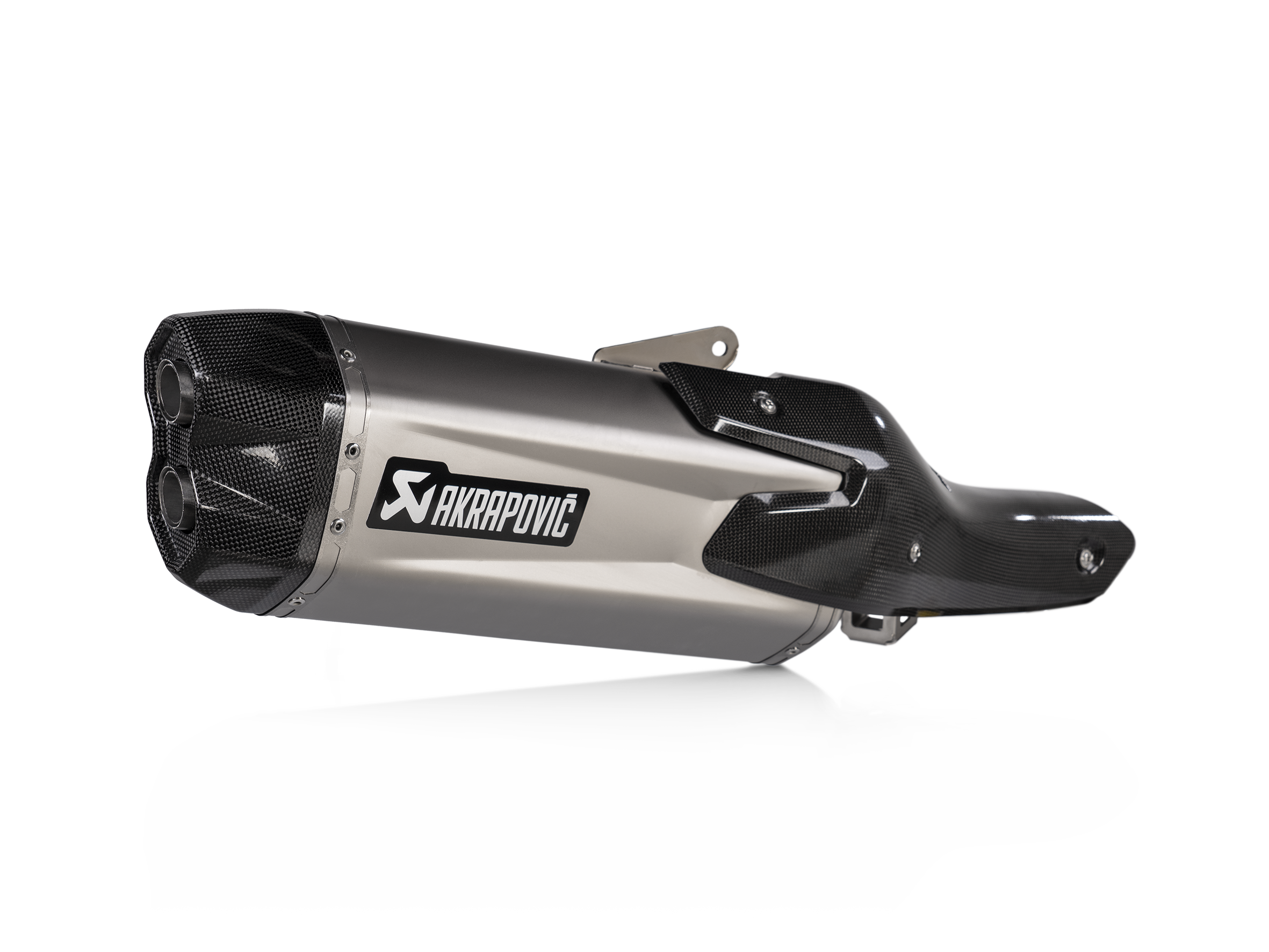 AKRAPOVIC TERMINALE TITANIO OMOLOGATO HONDA NT1100 2022-26 - AKRAPOVIC