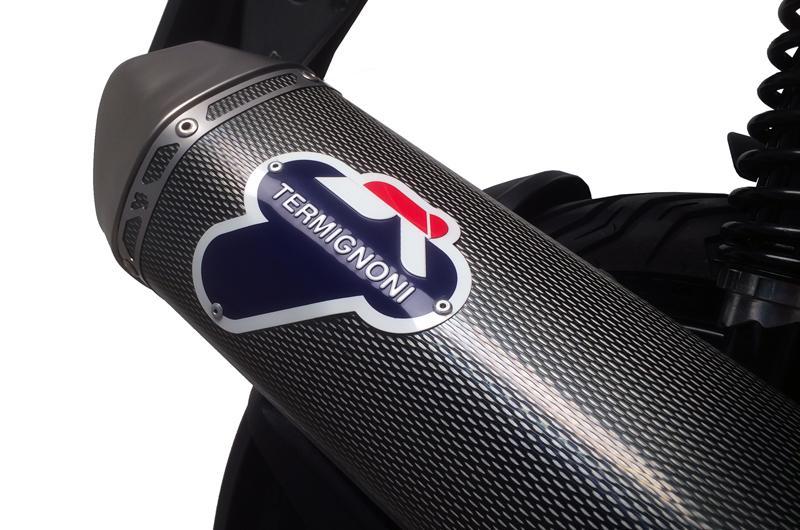 TERMINALE SCARICO TERMIGNONI RELEVANCE POPPY RACING APRILIA SR MAX 125 2012 - 14