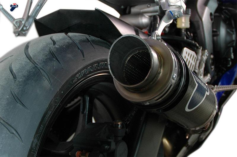 SILENCER EXHAUST TERMIGNONI APPROVED ROUND CARBON YAMAHA R6 2006 - 19