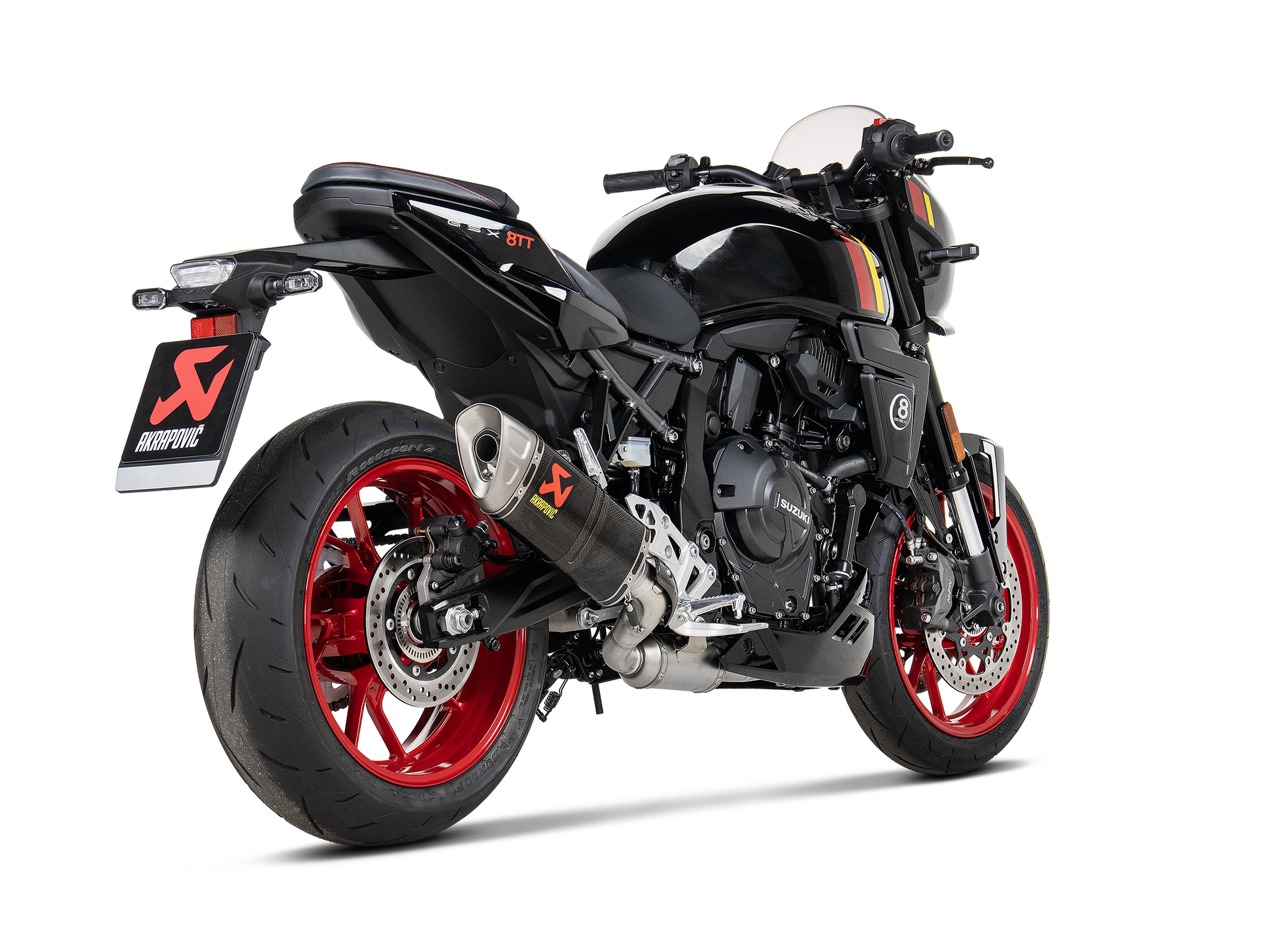 AKRAPOVIC TERMINALE CARBONIO RACING SUZUKI GSX 8S / 8R 2022-26 - AKRAPOVIC immagine 9