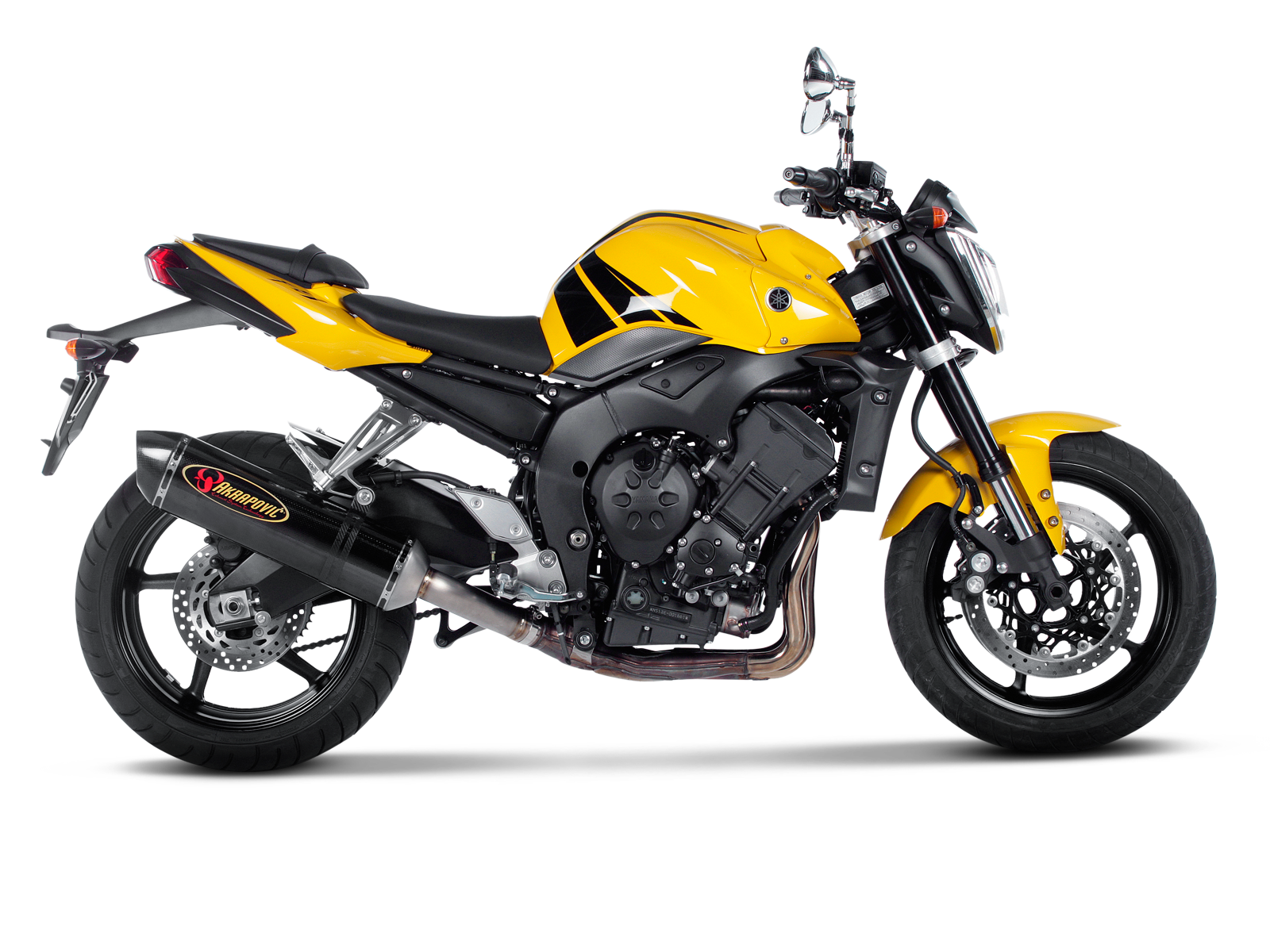 AKRAPOVIC TERMINALE CARBONIO YAMAHA FZ 1 FAZER 2006-15 - AKRAPOVIC immagine 2