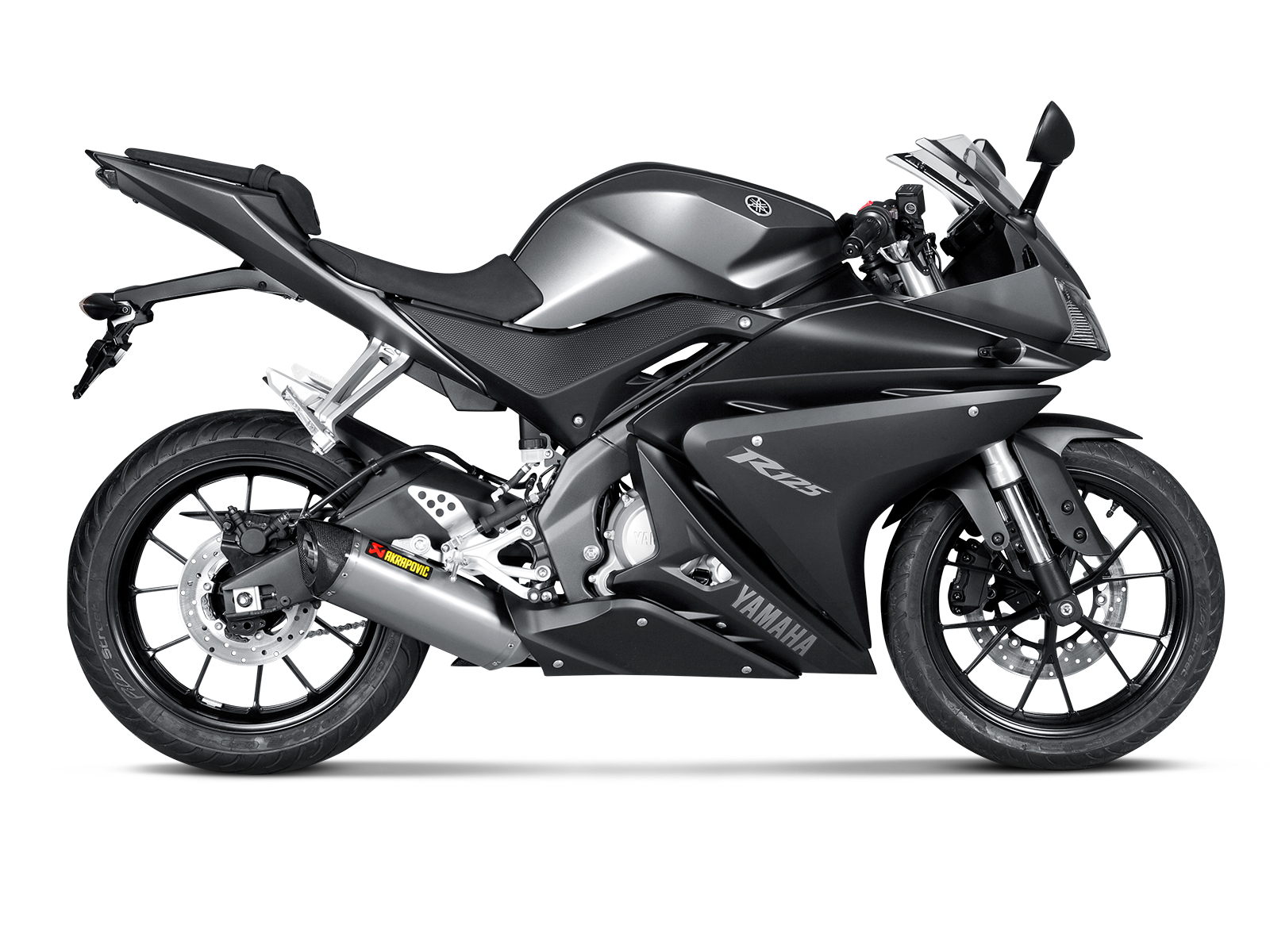 AKRAPOVIC SCARICO COMPLETO TITANIO RACING YAMAHA MT 125 YZF R125 2014-18 - AKRAPOVIC immagine 3