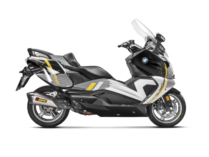 AKRAPOVIC TERMINALE TITANIO OMOLOGATO BMW C 650 GT 2016-20 - AKRAPOVIC immagine 2