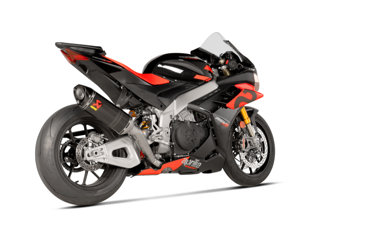 AKRAPOVIC SCARICO COMPLETO CARBONIO RACING APRILIA RSV4 2021-24 - AKRAPOVIC immagine 3
