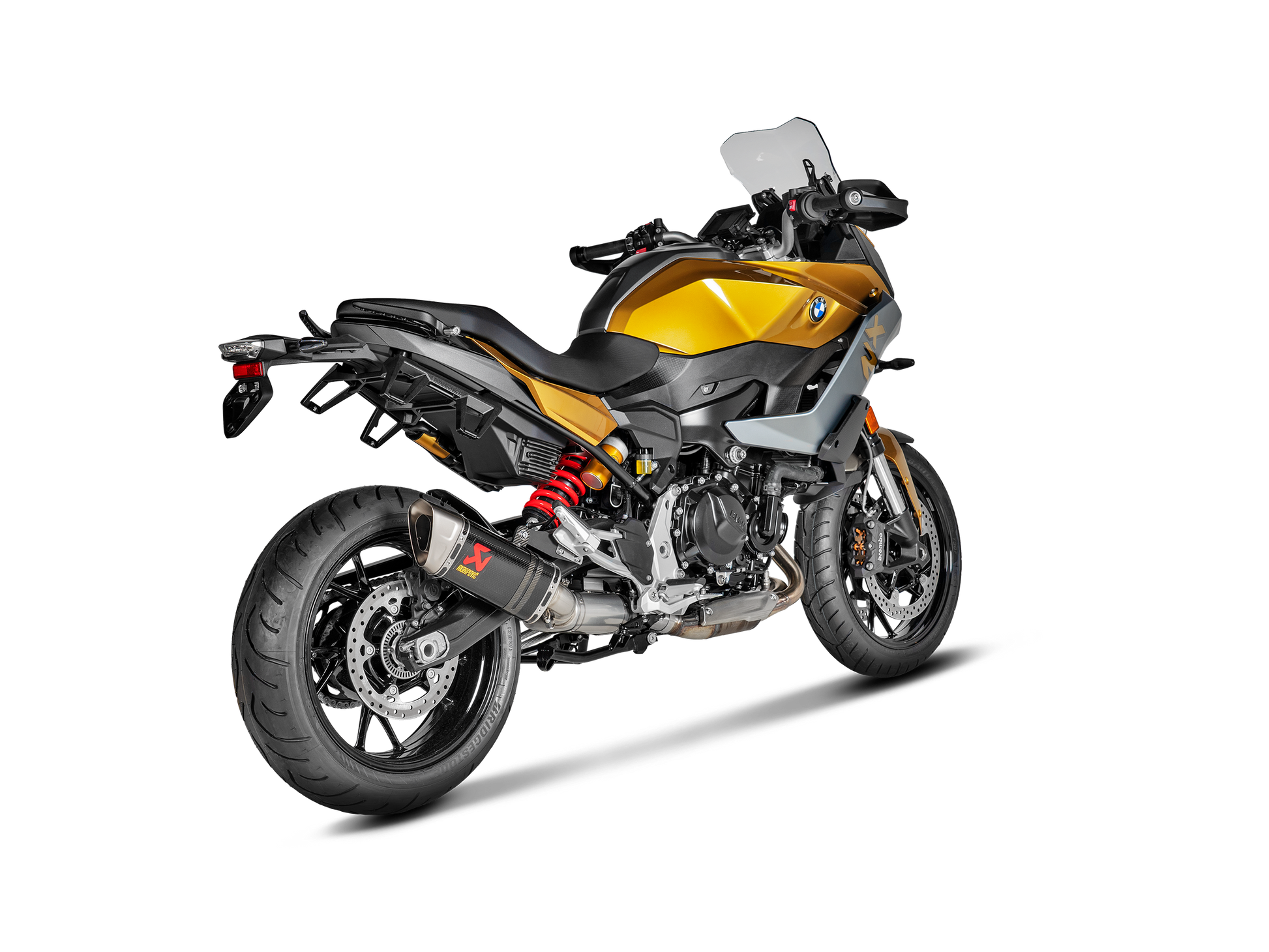 AKRAPOVIC TERMINALE CARBONIO RACING BMW F 900 XR 2020-26 - AKRAPOVIC immagine 3