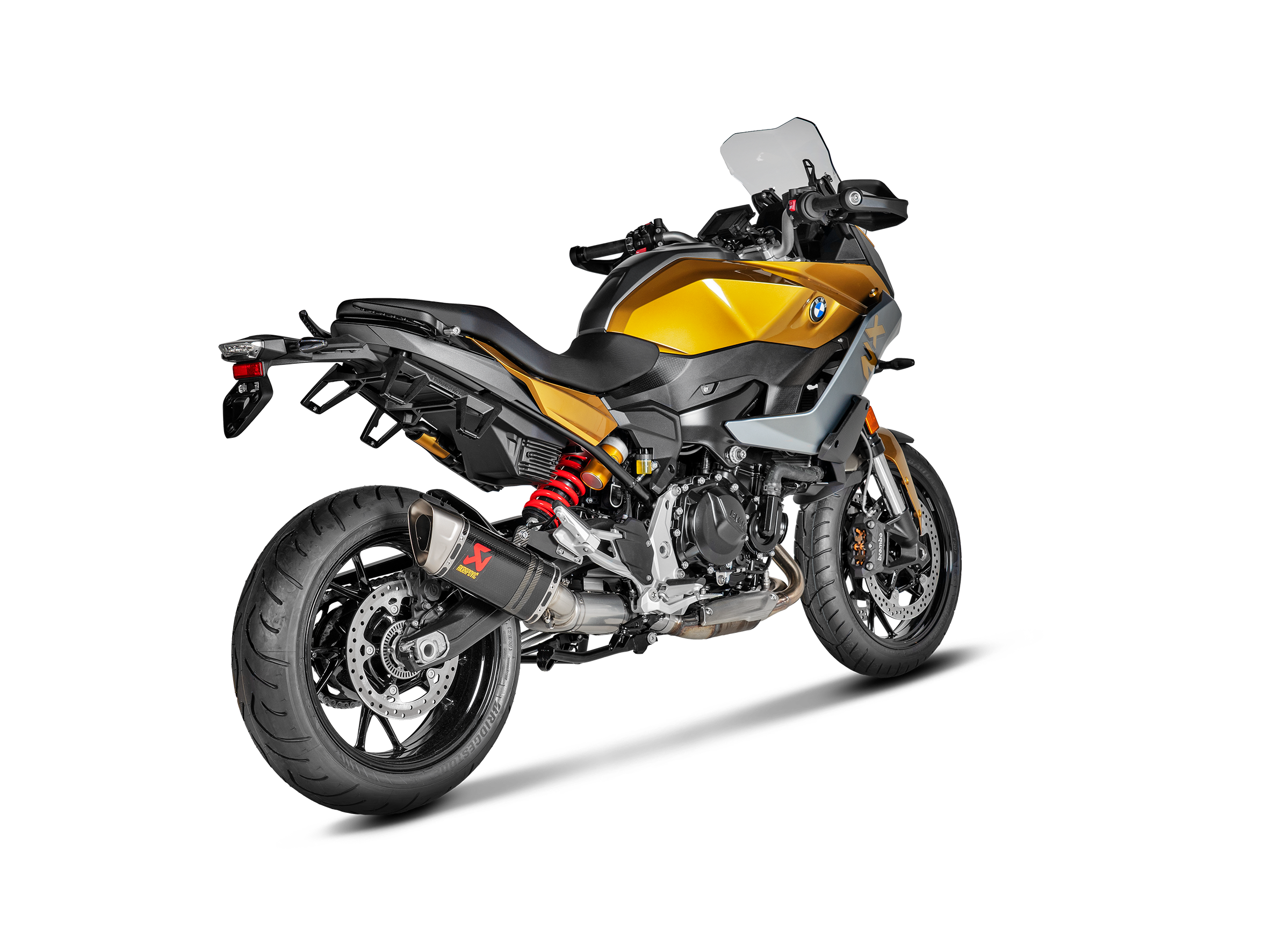 AKRAPOVIC TERMINALE CARBONIO RACING BMW F 900 XR 2020-26 - AKRAPOVIC immagine 3