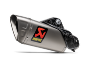 AKRAPOVIC TERMINALE TITANIO OMOLOGATO YAMAHA MT 10 / FZ 10 2022-24 - AKRAPOVIC