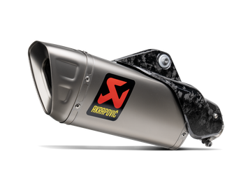 AKRAPOVIC TERMINALE TITANIO OMOLOGATO YAMAHA MT 10 / FZ 10 2022-24 - AKRAPOVIC