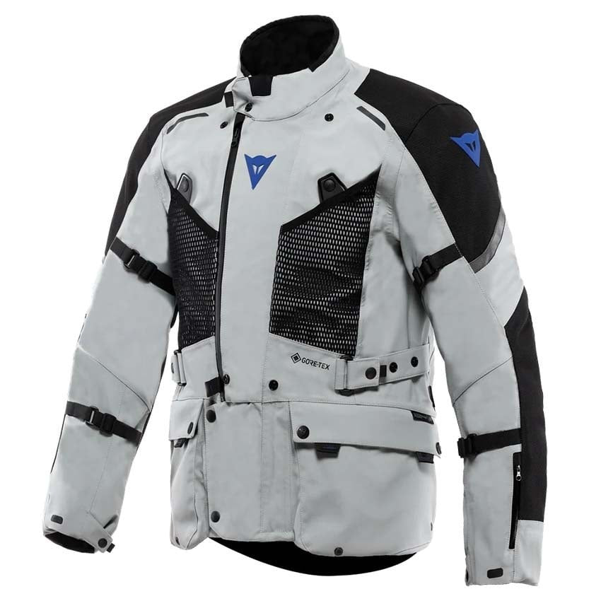 GIACCA IMPERMEABILE DAINESE SUPER EXPEDITION GORE-TEX GRIGIO BLU