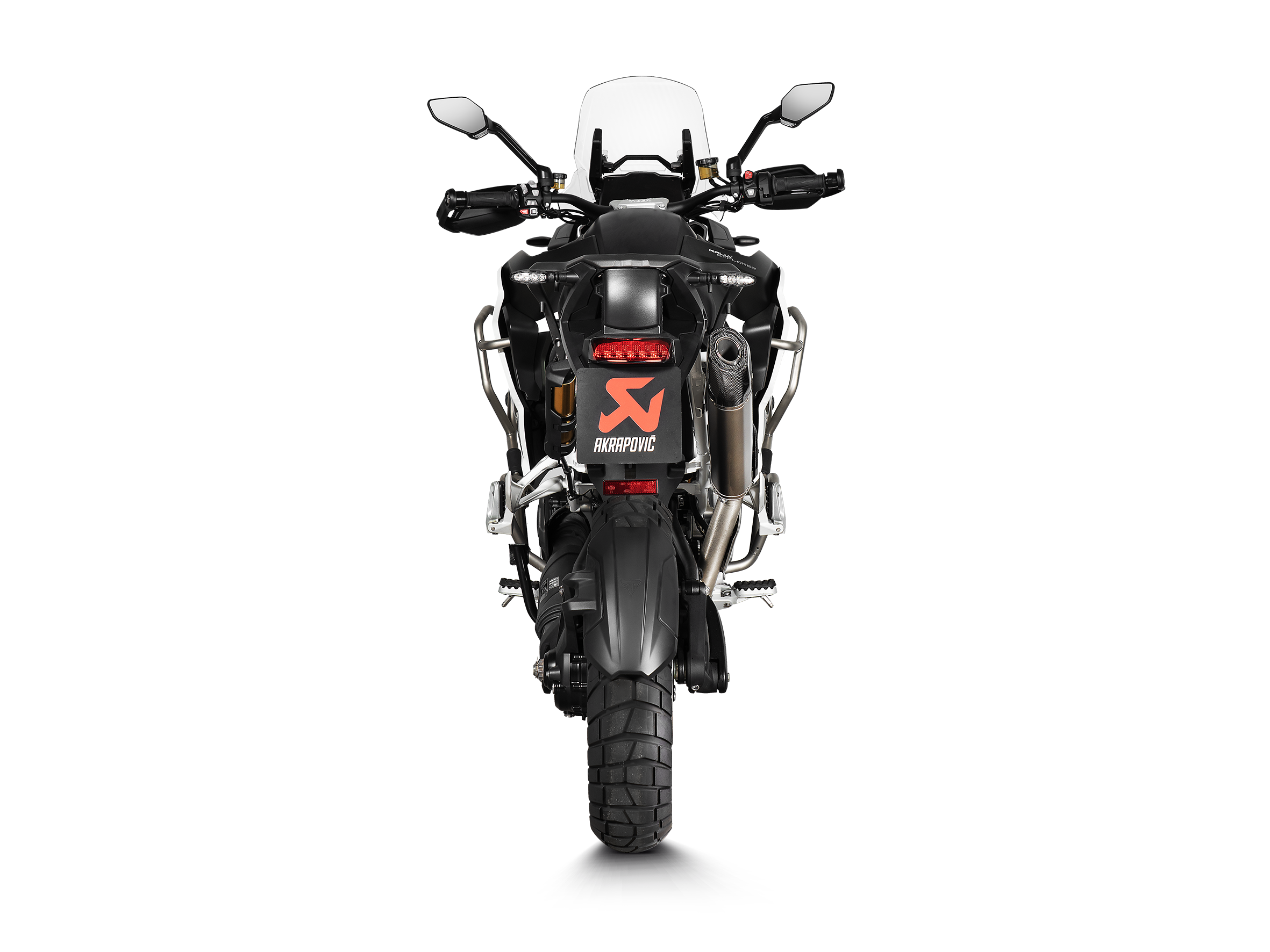 AKRAPOVIC TERMINALE TITANIO TRIUMPH TIGER 1200 GT 2022-24 - AKRAPOVIC immagine 4