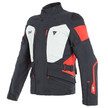 GIACCA IN GORE-TEX DAINESE MODELLO CARVE MASTER 2 D-AIR COLORE NERO/GRIGIO CHIARO/ROSSO