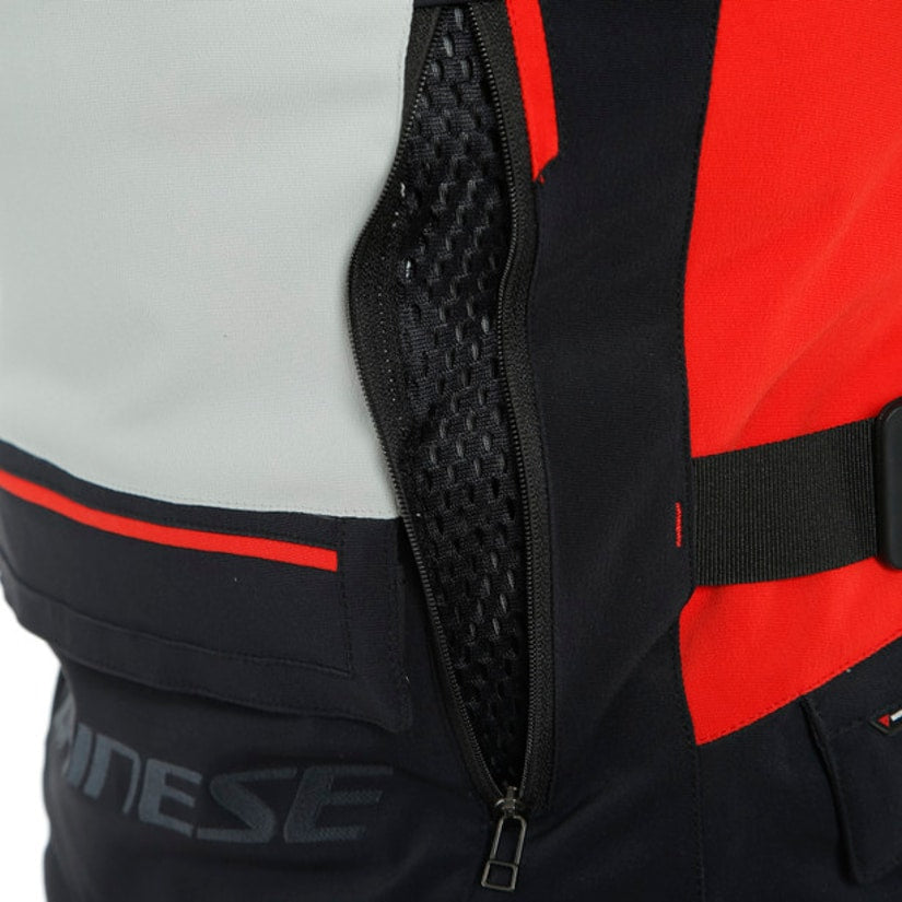 GIACCA IN GORE-TEX DAINESE MODELLO CARVE MASTER 2 D-AIR COLORE NERO/GRIGIO CHIARO/ROSSO