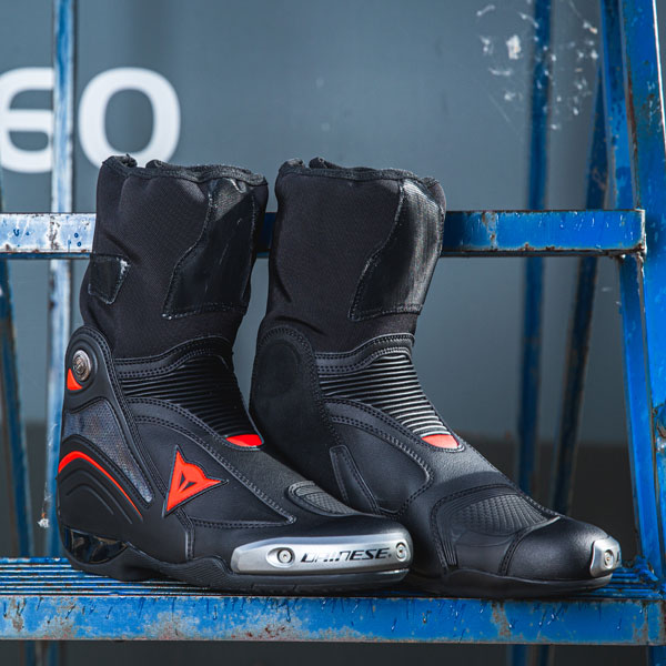 STIVALI DA MOTO DAINESE D1 AIR NERO/ROSSO FLUO