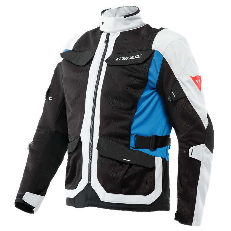 GIACCA IN TESSUTO DAINESE MODELLO DESERT TEX JACKET GRIGIO/NERO/BLU
