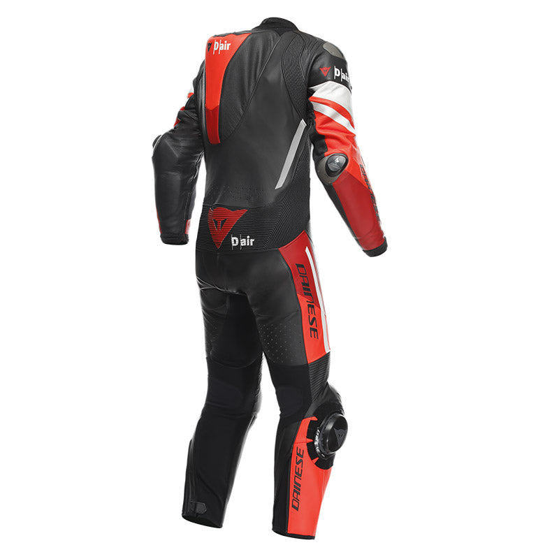 TUTA INTERA IN PELLE TRAFORATA DAINESE MISANO 3 D-AIR ROSSA