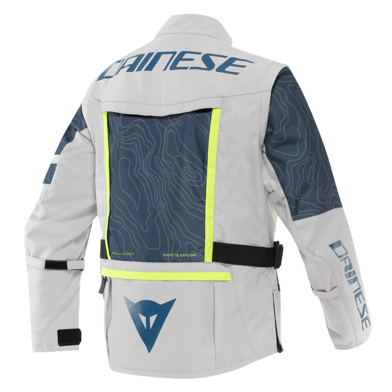 GIACCA DA MOTO IN TESSUTO DAINESE STERRATO GLACIER GRAY/BLUE