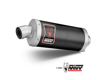Terminale Di Scarico Inox Nero Mivv Dakar Triumph Tiger 900/Gt/Pro/Rally 2024