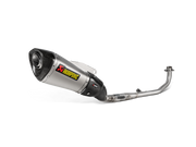 AKRAPOVIC SCARICO COMPLETO TITANIO RACING HONDA MSX 125 / GROM 2016-20 - AKRAPOVIC