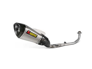 AKRAPOVIC SCARICO COMPLETO TITANIO RACING HONDA MSX 125 / GROM 2016-20 - AKRAPOVIC