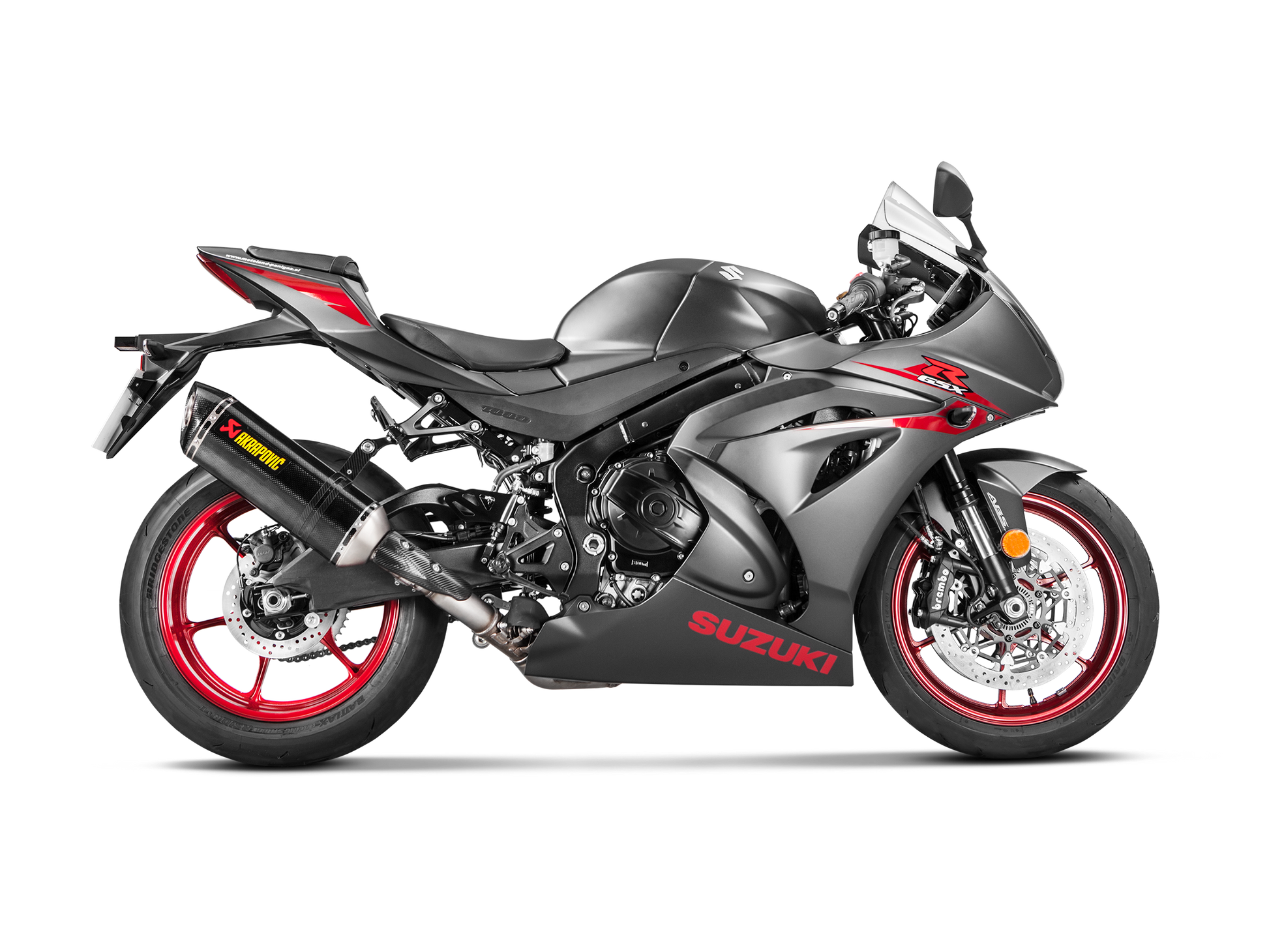 AKRAPOVIC TERMINALE CARBONIO SUZUKI GSX R 1000 2017-25 - AKRAPOVIC immagine 2