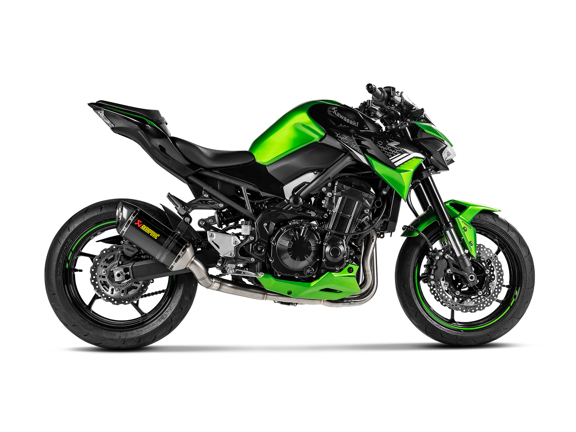 AKRAPOVIC COLLETTORI SCARICO ACCIAIO INOX RACING KAWASAKI Z900 2020-24 - AKRAPOVIC immagine 2