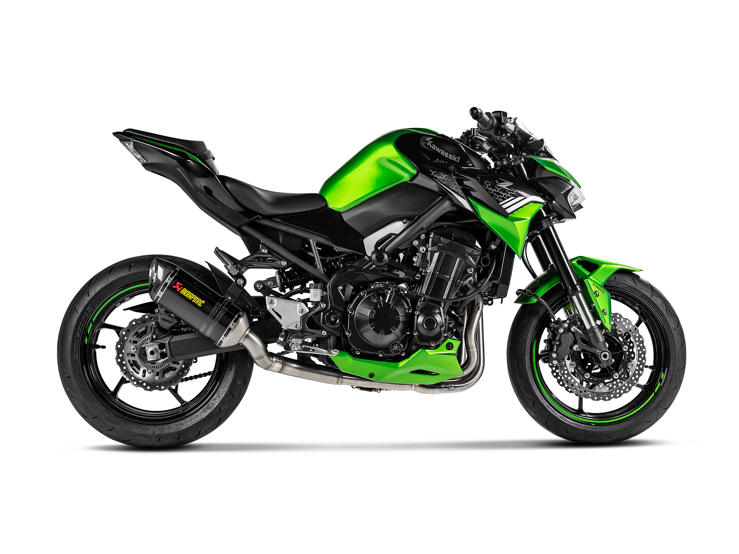 AKRAPOVIC COLLETTORI SCARICO ACCIAIO INOX RACING KAWASAKI Z900 2020-24 - AKRAPOVIC immagine 2