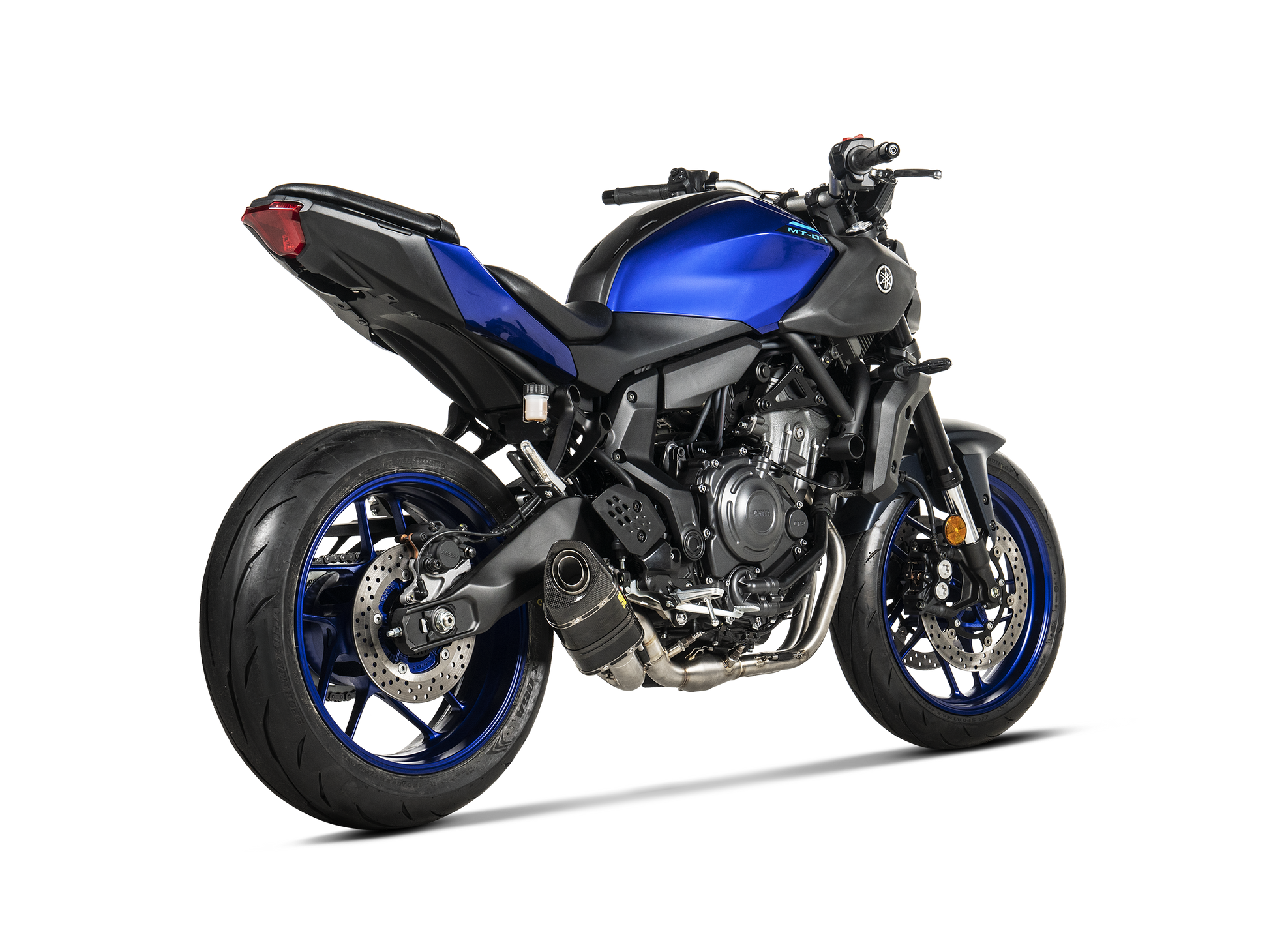 AKRAPOVIC TERMINALE CARBONIO RACING YAMAHA MT 07 / FZ 07 2025-26 - AKRAPOVIC immagine 3