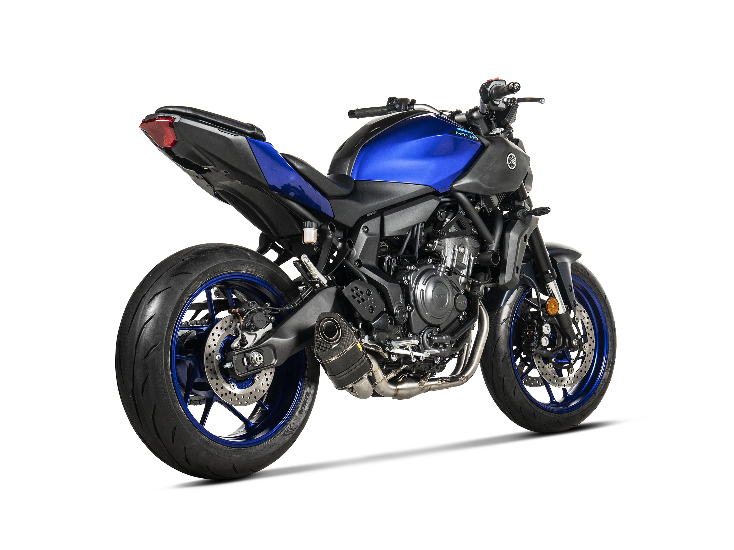 AKRAPOVIC TERMINALE CARBONIO RACING YAMAHA MT 07 / FZ 07 2025-26 - AKRAPOVIC immagine 3