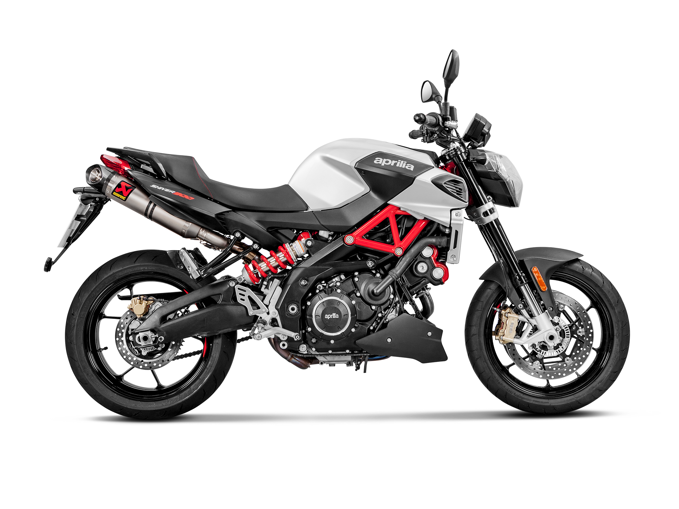 AKRAPOVIC TERMINALE TITANIO APRILIA SHIVER 900 2017-20 - AKRAPOVIC immagine 2