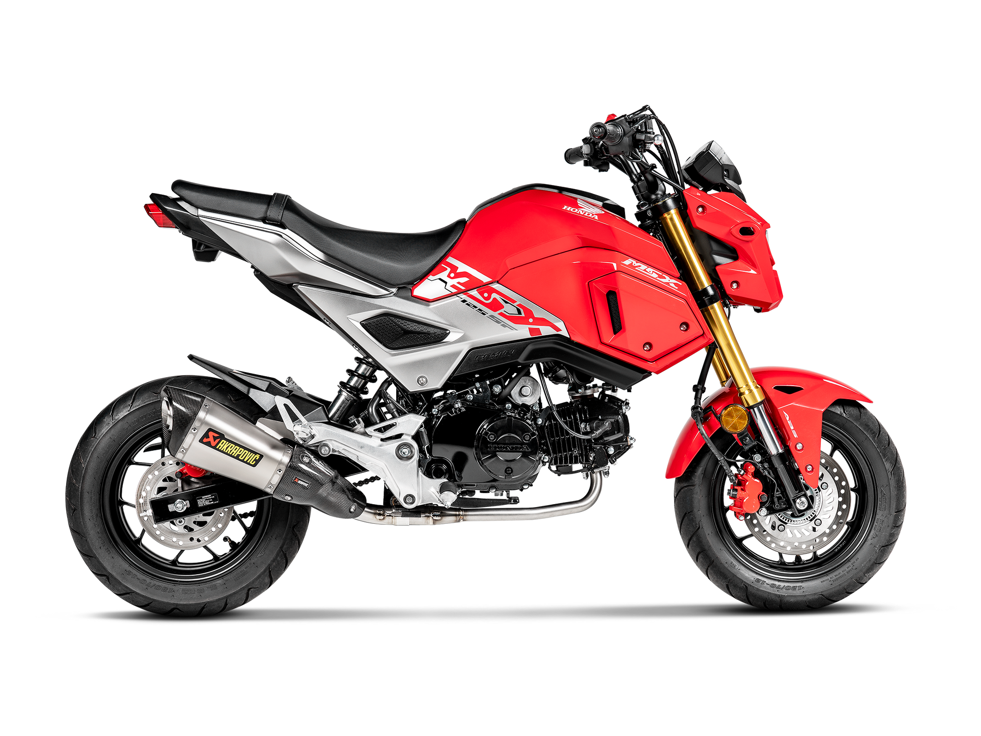 AKRAPOVIC SCARICO COMPLETO TITANIO RACING HONDA MSX 125 / GROM 2016-20 - AKRAPOVIC immagine 2