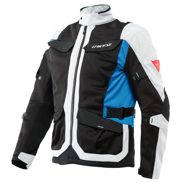 GIACCA MOTO TOURING ESTIVA  DAINESE DESERT TEX GRIGIO/NERO/BLU