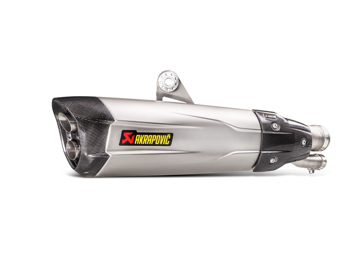 AKRAPOVIC TERMINALE TITANIO OMOLOGATO BMW S 1000 RR 2017-18 - AKRAPOVIC