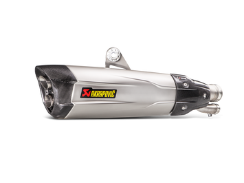 AKRAPOVIC TERMINALE TITANIO OMOLOGATO BMW S 1000 RR 2017-18 - AKRAPOVIC