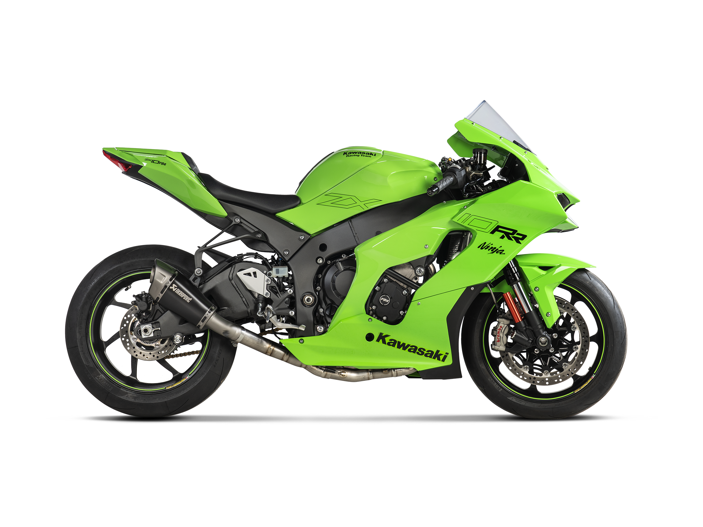 AKRAPOVIC COLLETTORI ACCIAIO INOX RACING KAWASAKI NINJA ZX 10R / 10RR 2021-24 - AKRAPOVIC immagine 3