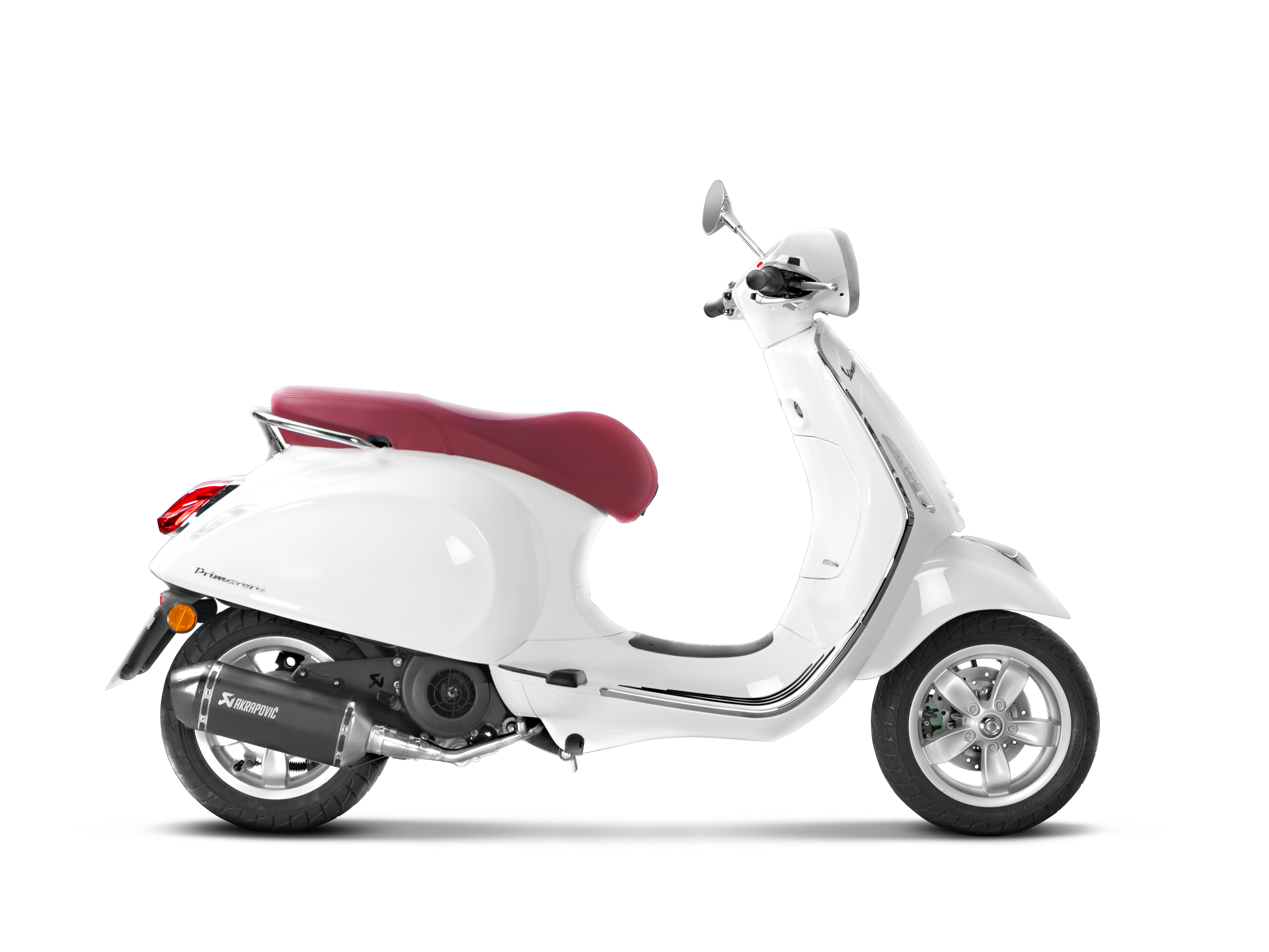 AKRAPOVIC SCARICO INOX OMOLOGATO VESPA PRIMAVERA / SPRINT 125-150 2017-20 - AKRAPOVIC immagine 2