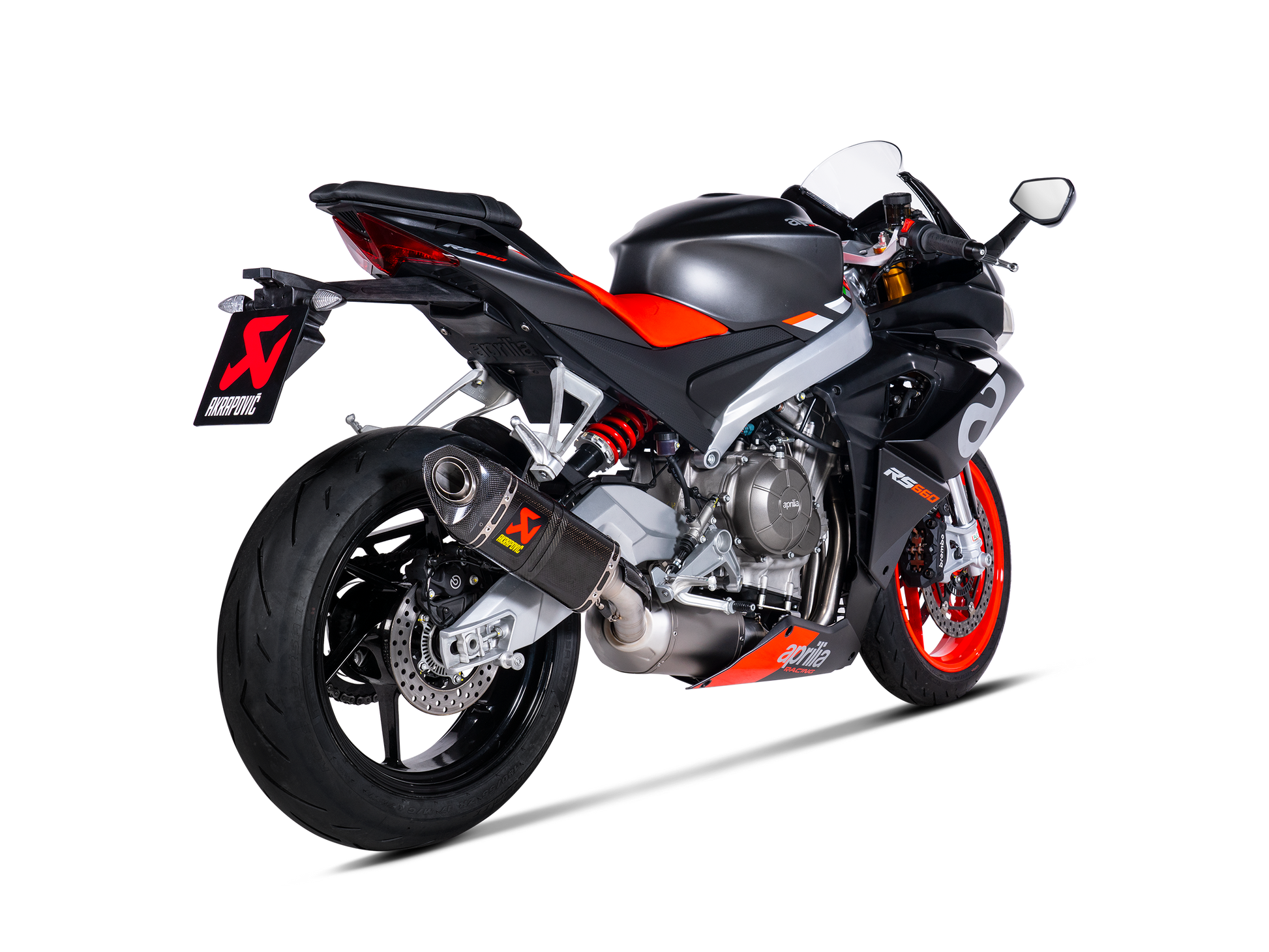 AKRAPOVIC TERMINALE CARBONIO RACING APRILIA TUONO 660 2021-24 - AKRAPOVIC immagine 2