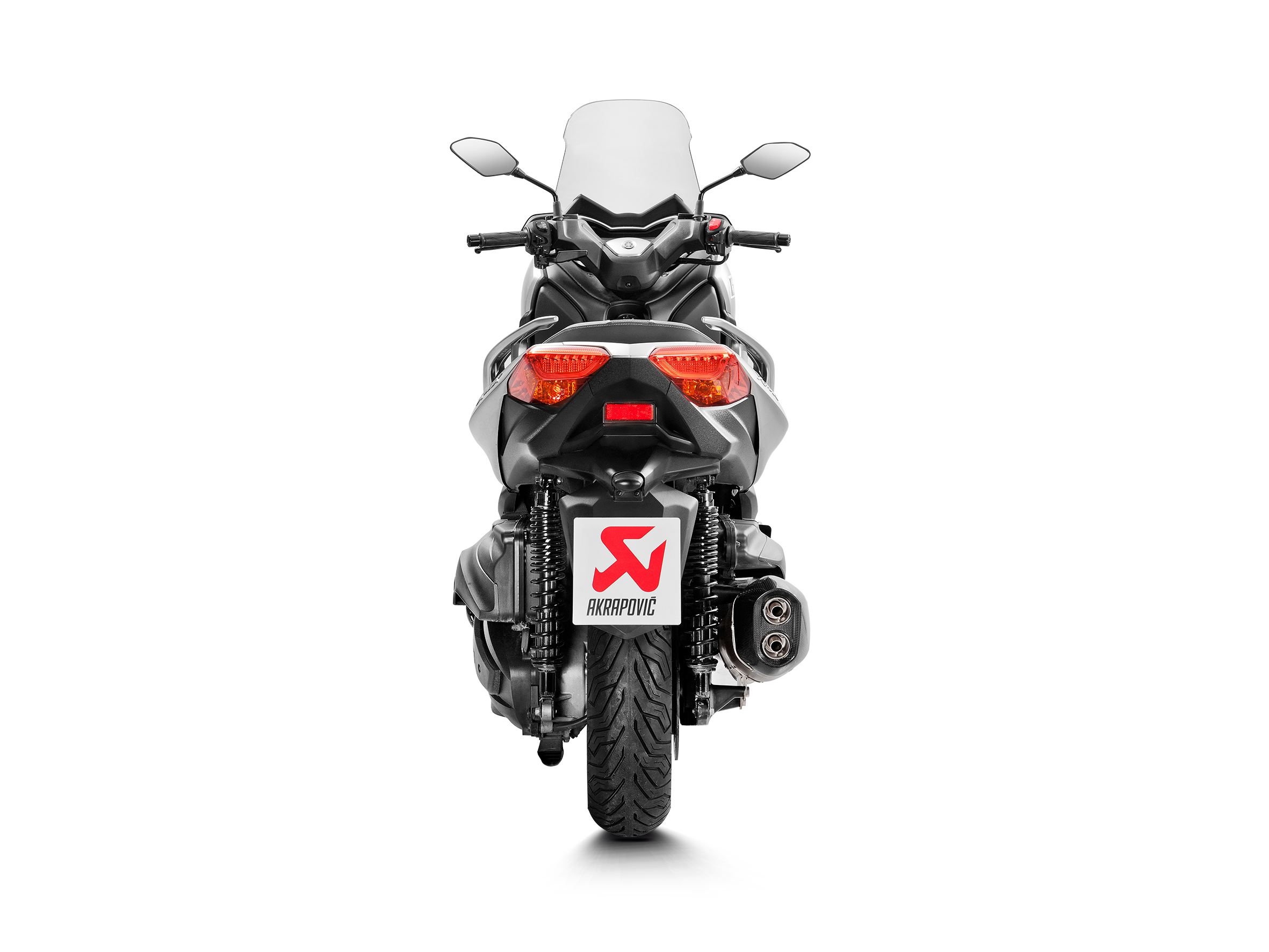 AKRAPOVIC TERMINALE ACCIAIO INOX YAMAHA X MAX 400 2018-20 - AKRAPOVIC immagine 4