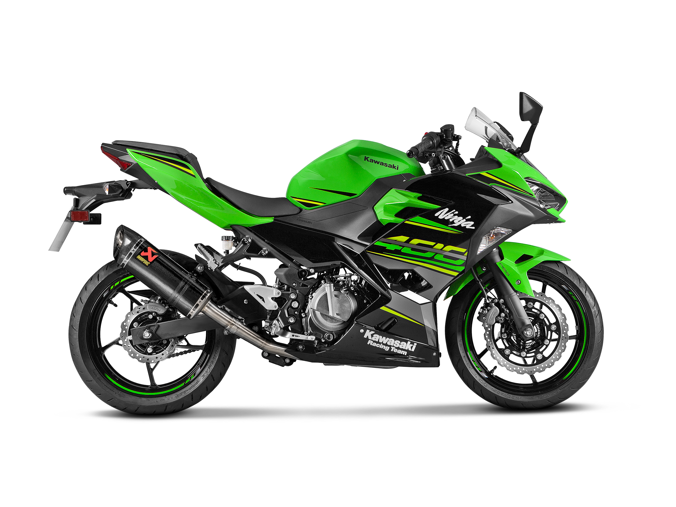 AKRAPOVIC COLLETTORI SCARICO ACCIAIO INOX RACING KAWASAKI NINJA 400 Z400 2018-23 - AKRAPOVIC immagine 2
