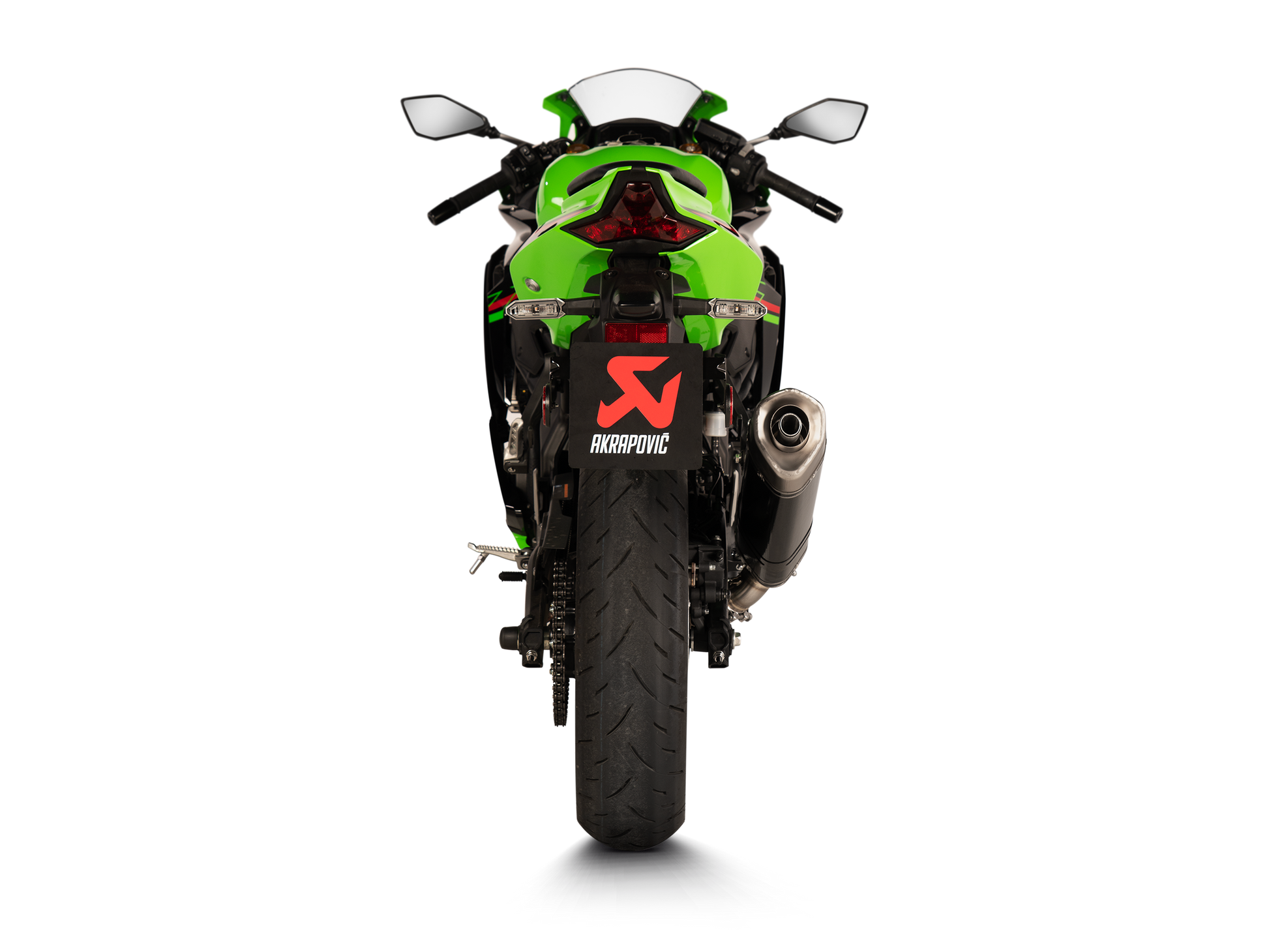 AKRAPOVIC TERMINALE CARBONIO OMOLOGATO KAWASAKI NINJA ZX 4R 2023-26 - AKRAPOVIC immagine 4