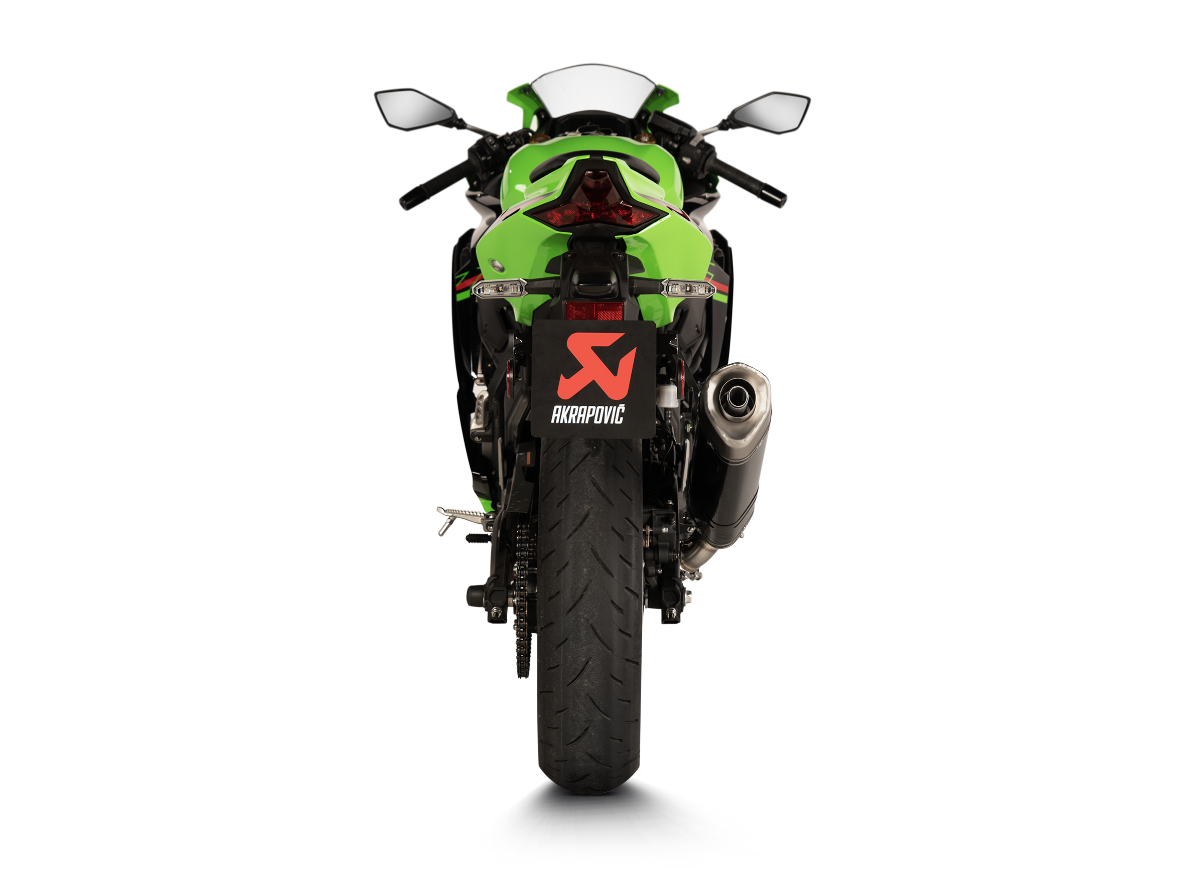 AKRAPOVIC TERMINALE CARBONIO OMOLOGATO KAWASAKI NINJA ZX 4R 2023-26 - AKRAPOVIC immagine 4