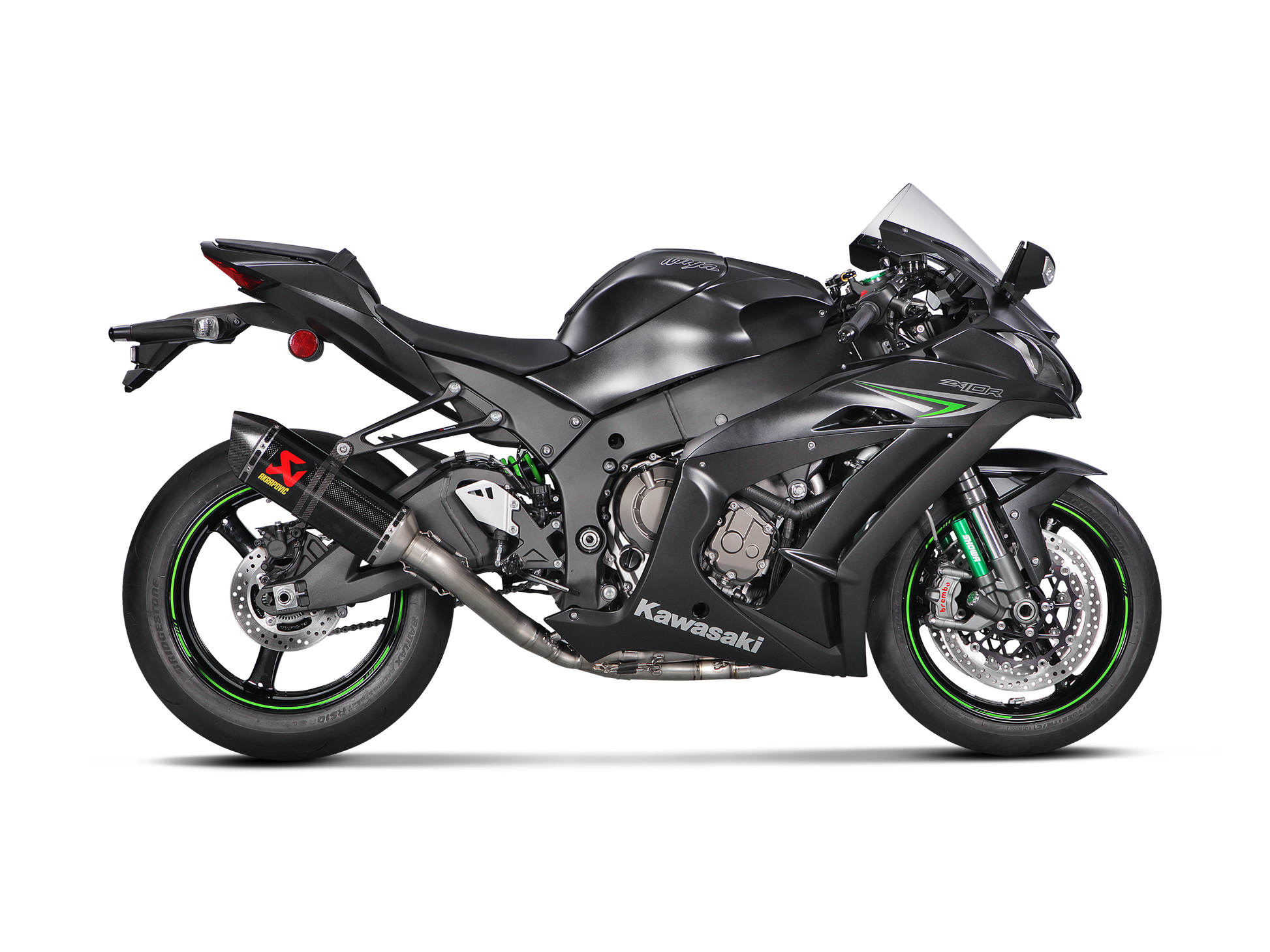 AKRAPOVIC TERMINALE CARBONIO RACING KAWASAKI NINJA ZX 10R / 10RR / SE 2016-20 - AKRAPOVIC immagine 5