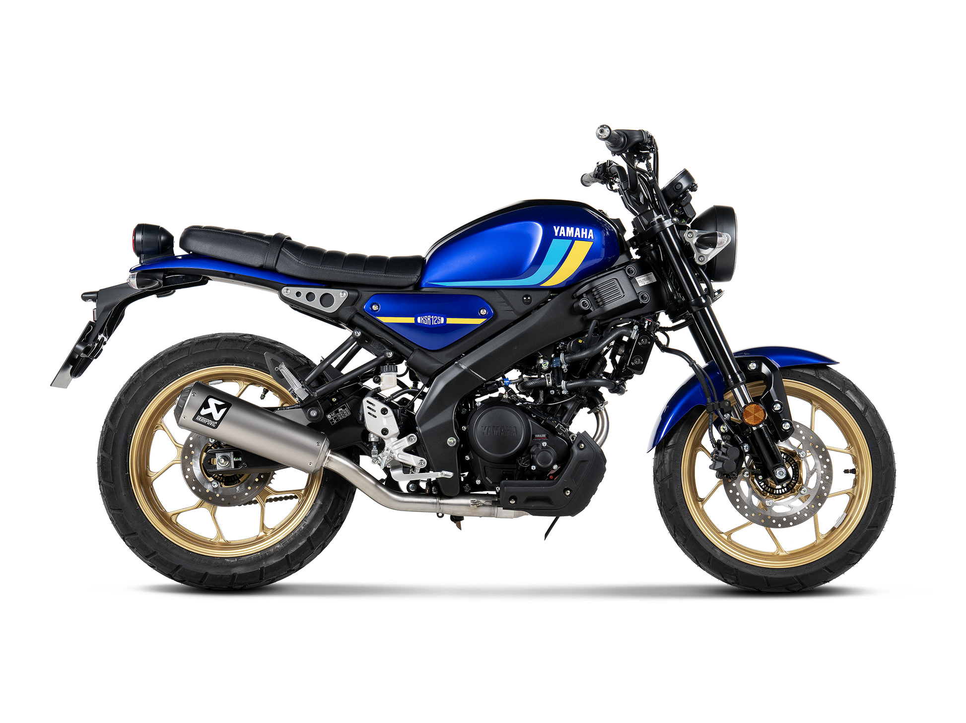 AKRAPOVIC TERMINALE TITANIO RACING YAMAHA XSR 125 2021-26 - AKRAPOVIC immagine 2
