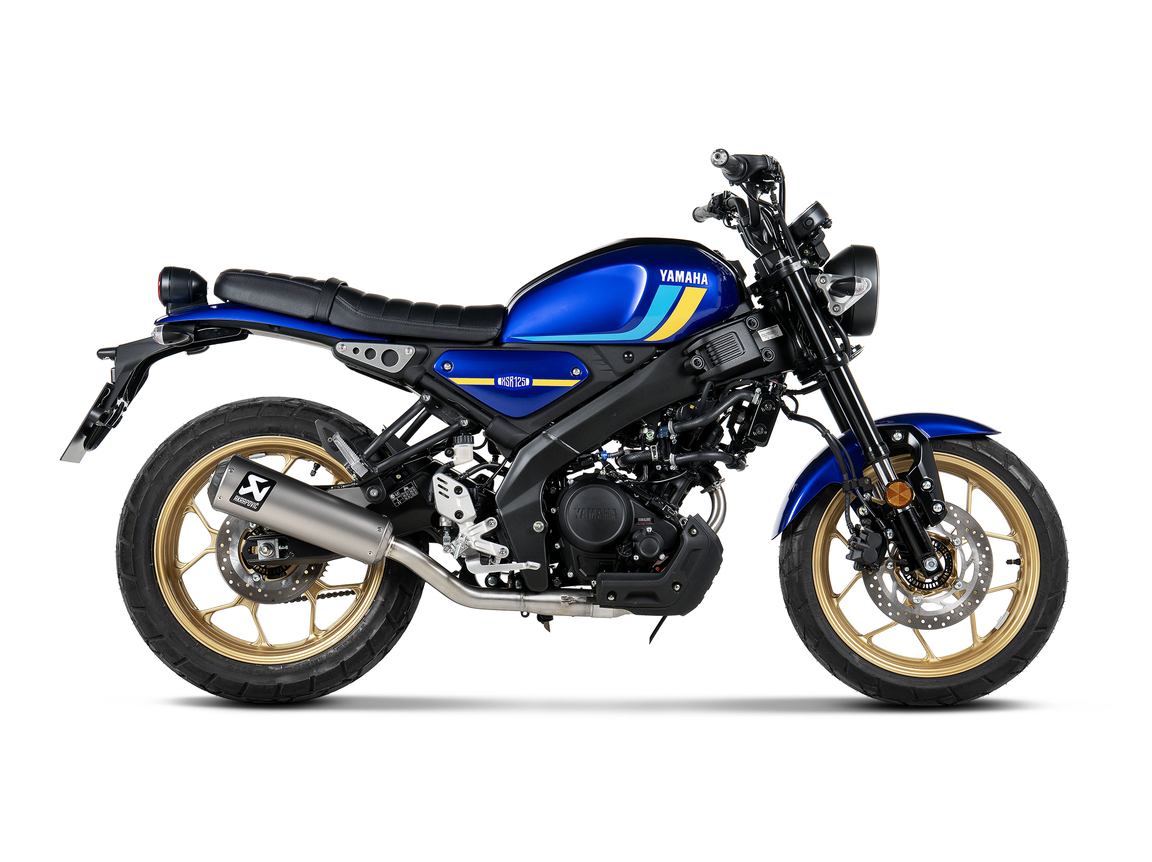 AKRAPOVIC TERMINALE TITANIO RACING YAMAHA XSR 125 2021-26 - AKRAPOVIC immagine 2