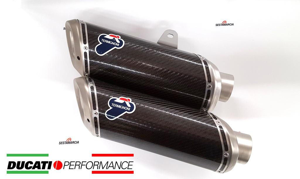 SILENCER EXHAUST CARBON RACING TERMIGNONI DUCATI STREETFIGHTER 848 2011 15