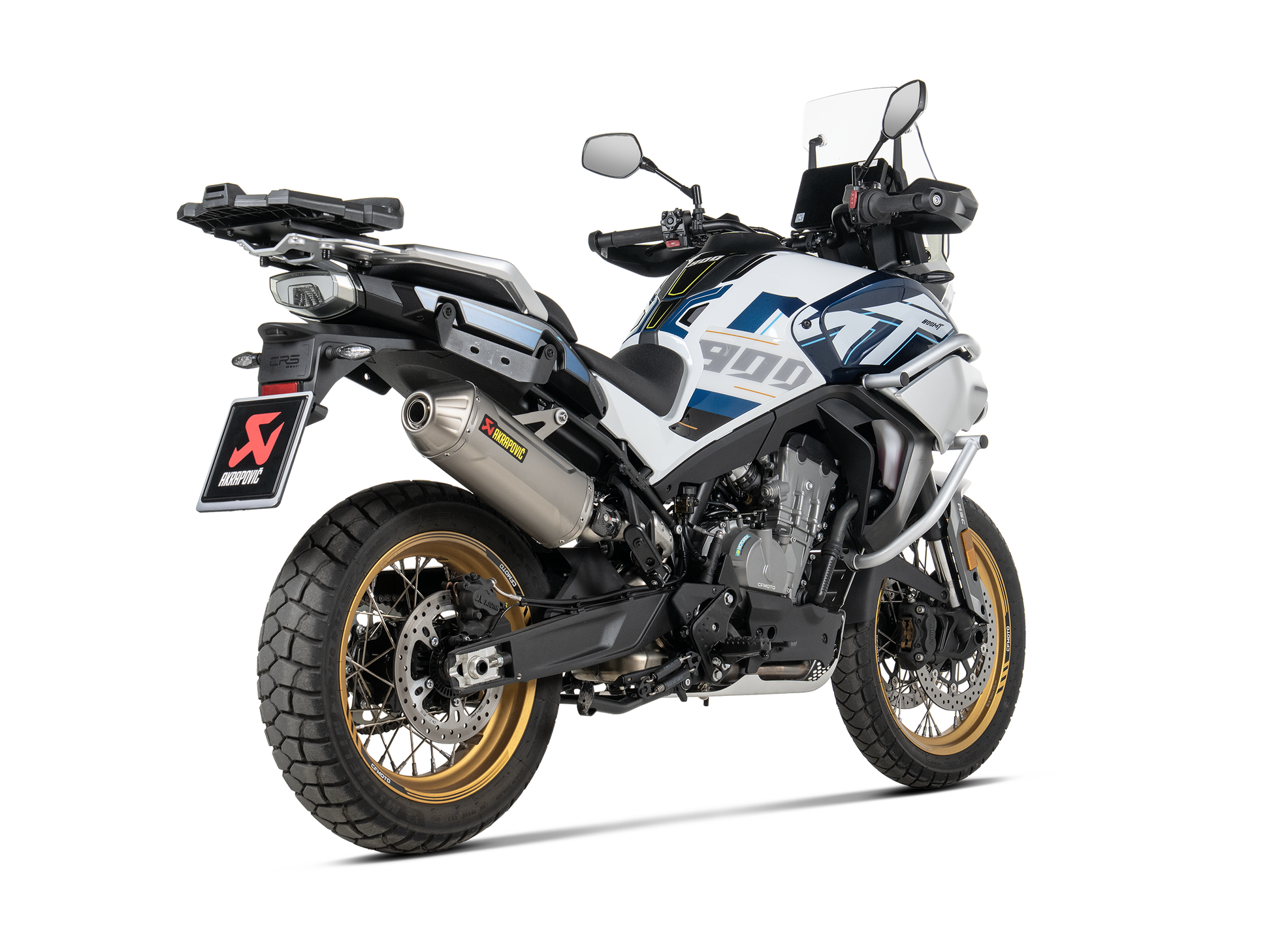 AKRAPOVIC TERMINALE TITANIO OMOLOGATO CFMOTO 800MT 2025-26 - AKRAPOVIC immagine 3
