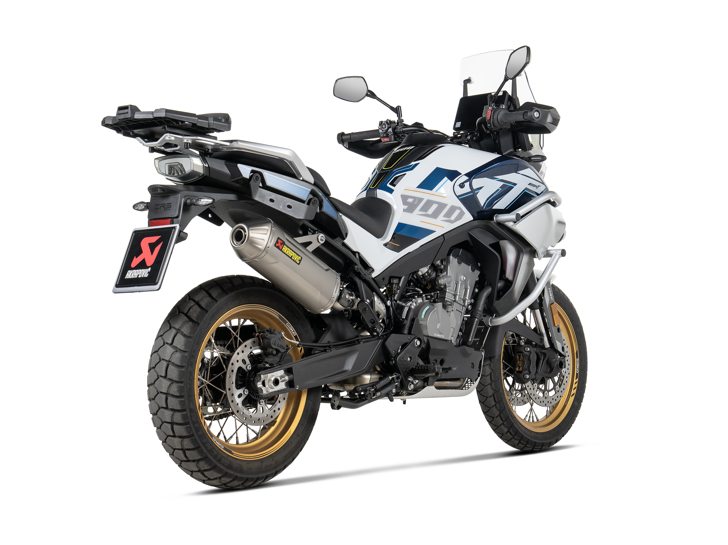 AKRAPOVIC TERMINALE TITANIO OMOLOGATO CFMOTO 800MT 2025-26 - AKRAPOVIC immagine 3