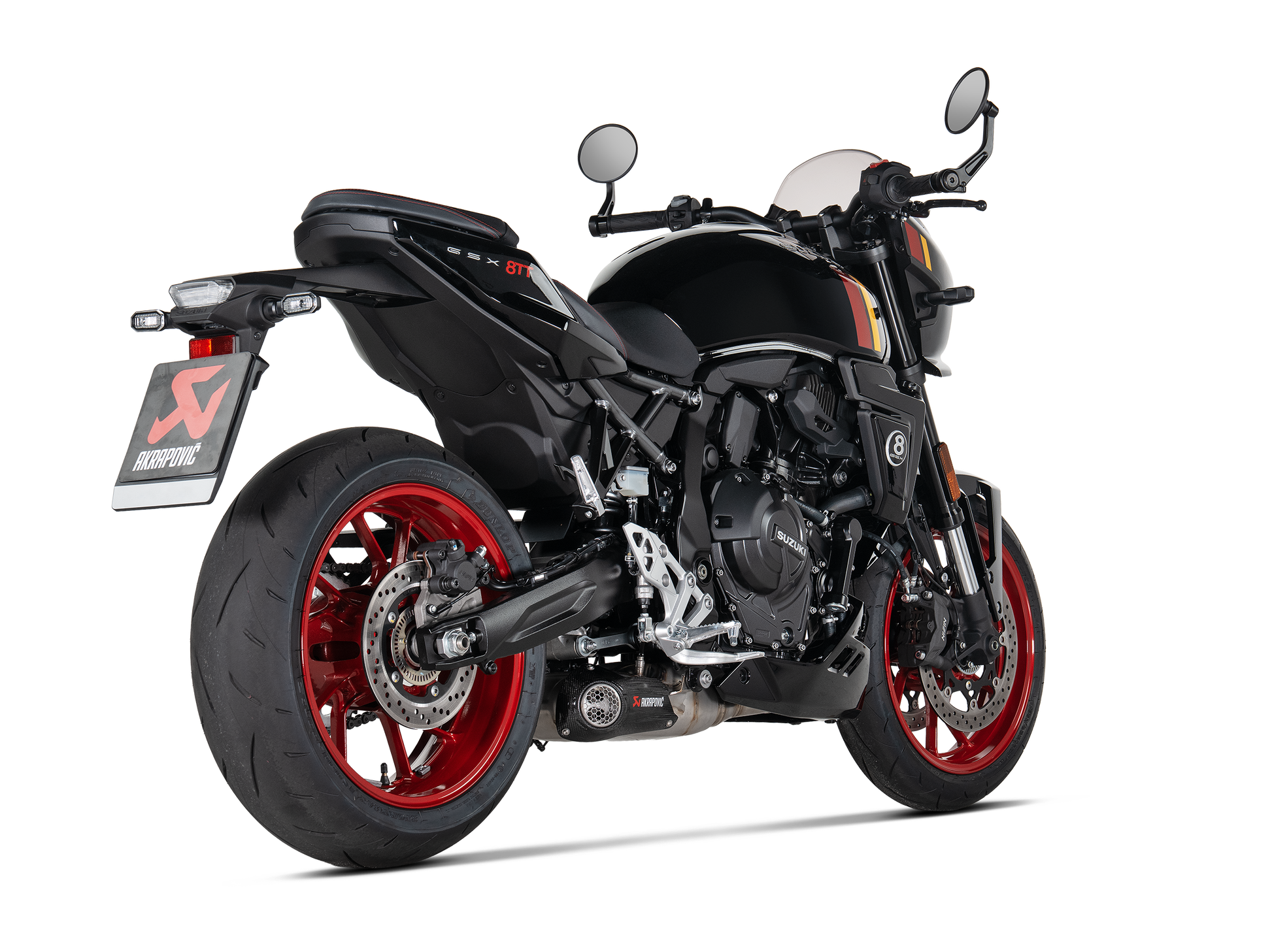 AKRAPOVIC TERMINALE ACCIAIO INOX OMOLOGATO SUZUKI GSX 8S / 8R 2022-26 - AKRAPOVIC immagine 6